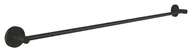Wieszaki łazienkowe - Grohe QuickFix Start - Wieszak na ręcznik, długość 80 cm, czarny mat 411872430 - miniaturka - grafika 1
