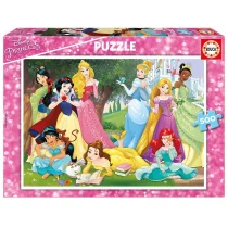 Educa Puzzle 500 Księżniczki z bajek Disneya G3 - - Puzzle - miniaturka - grafika 1