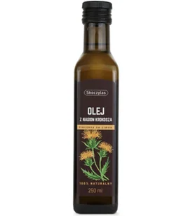Skoczylas - Olej z Nasion Krokosza Barwierskiego 250 ml - Zdrowa żywność - miniaturka - grafika 1