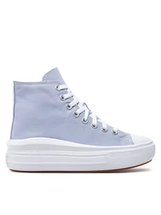 Converse Trampki Chuck Taylor All Star Move Platform A08294C Fioletowy - Trampki damskie - miniaturka - grafika 1