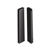 Listwy przypodłogowe - Zakończenie do listwy przypodłogowej Masterline 80 Czarny Cezar 5904584836336 - miniaturka - grafika 1