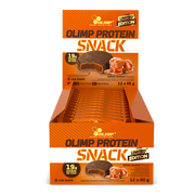 Odżywki białkowe - Olimp Protein Snack - 12 x 60 g Salted Caramel - miniaturka - grafika 1