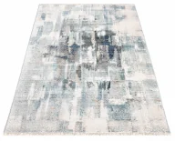 Dywany - Jasnoniebieski dywan w nowoczesny wzór C3-G20 - miniaturka - grafika 1