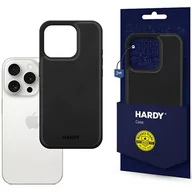 Etui i futerały do telefonów - Etui 3MK Hardy Silky Leather MagCase do Apple iPhone 15 Pro Czarny - miniaturka - grafika 1