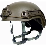 Odzież taktyczna i umundurowanie - Hełm Balistyczny MASKPOL Kuloodporny i Odłamkoodporny LHO-01 - Ranger Green S - miniaturka - grafika 1