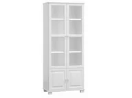 Witryny - Witryna drewniana nr4 biała - miniaturka - grafika 1