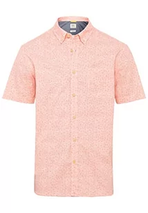 camel active Męska koszula 409214/1S84, koralowa czerwień, XXL, Coral Red, XXL - Koszule męskie - miniaturka - grafika 1