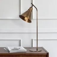 Lampy stojące - Opviq Sivani MR-610 lampa stołowa, złoty antyk, metal, wysokość 50 cm - miniaturka - grafika 1