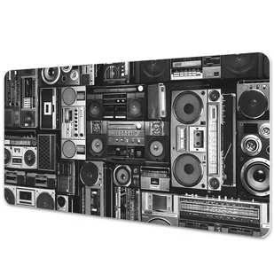 Podkładka na biurko Old school boombox 100x50 cm - Podkładki na biurko - miniaturka - grafika 1