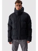Kurtki męskie - 4F Kurtka puchowa w kolorze czarnym - miniaturka - grafika 1