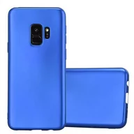Etui i futerały do telefonów - Pokrowiec Do Samsung Galaxy S9 w METALLIC NIEBIESKI Etui TPU Silikon Obudowa Ochronny Case Cover Cadorabo - miniaturka - grafika 1