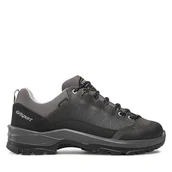 Buty trekkingowe męskie - Trekkingi Grisport 14509D5G Szary - miniaturka - grafika 1