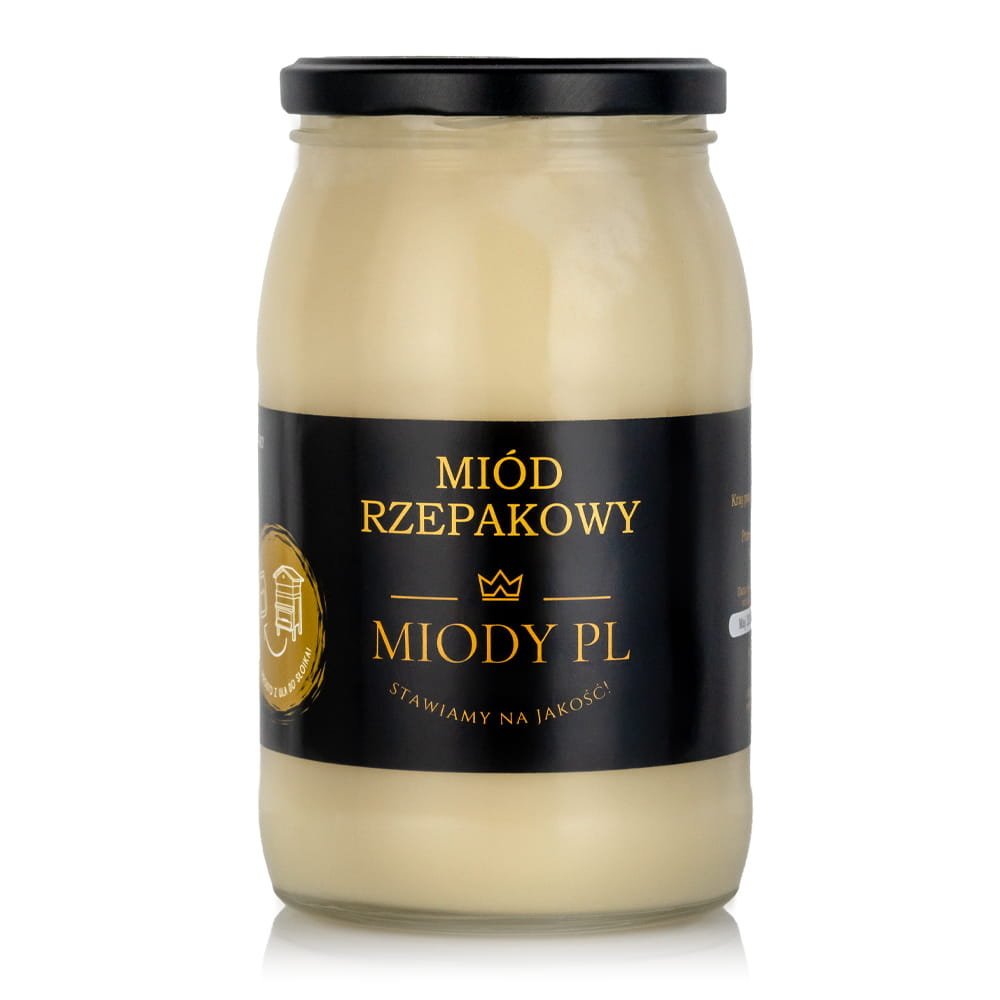 Miód rzepakowy - 1200 g