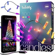 Taśmy LED - Twinkly lampki smart candies candles 100 led Rgb Usb T - miniaturka - grafika 1