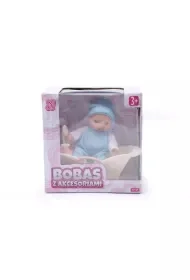 Bobas Natalia z akcesoriami 11cm - Lalki dla dziewczynek - miniaturka - grafika 1