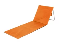 Leżaki ogrodowe - Happy Green Leżak plażowy AUSTIN pomarańcz - miniaturka - grafika 1