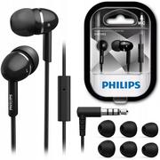 Słuchawki - Philips SHE1455BK czarne (SHE1455BK/10) - miniaturka - grafika 1