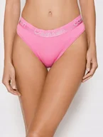 Majtki damskie - CALVIN KLEIN MAJTKI DAMSKIE RÓŻOWE Z LOGO XS 1A4E6_E* TIA - miniaturka - grafika 1