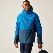 Kurtki i kamizelki sportowe męskie - Regatta Kurtka męska przejściowa ocieplana Highton Stretch Niebieski, Rozmiar: 3XL - miniaturka - grafika 1