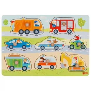 Puzzle Z Uchwytami Dla Maluszka - Pojazdy - Puzzle - miniaturka - grafika 1