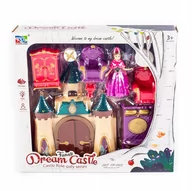 Domki dla lalek - Zamek Dla Lalki Pałac Figurka Królewny - miniaturka - grafika 1
