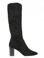 Kozaki damskie - CAPRICE KOZAKI DAMSKIE CZARNE KLASYCZNE 36 J6A - miniaturka - grafika 1