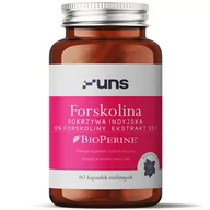 Suplementy naturalne - UNS Forskolina pokrzywa indyjska 60 kapsułek (5904238962299) - miniaturka - grafika 1