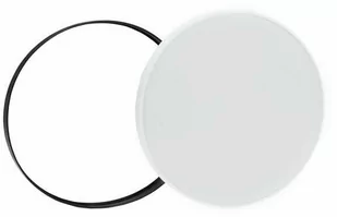 PLAFON NYMPHEA BLACK & WHITE RINGS 18W Barwa Ciepła 230V FI250x52 SLI031034WW_PW_CZUJNIK - Lampy sufitowe - miniaturka - grafika 1