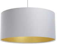 Lampy sufitowe - Lampa wisząca MODERN 40 szara/złoty mat BPS KONCEPT - miniaturka - grafika 1