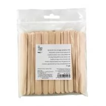 Peggy Sage PEGGY SAGE_Spatule Bois Visage Jetable jednorazowe szpatułki drewniane do twarzy 11cm 50szt - Depilacja - miniaturka - grafika 1