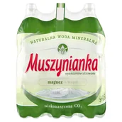 Desery dla dzieci - Muszynianka Naturalna woda mineralna wysokozmineralizowana niskonasycona CO2 1,5 l x 6 sztuk - miniaturka - grafika 1
