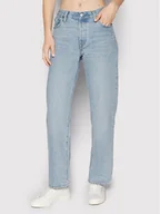 Spodnie damskie - Levi's® Jeansy 501® A1959-0011 Niebieski Relaxed Fit - miniaturka - grafika 1