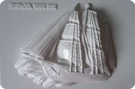 Akcesoria rzeźbiarskie - Forma do odlewów gipsowych, statek - miniaturka - grafika 1