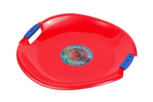 Ślizg sankowy SNOWFLAKE Tornado Super red - Sanki i ślizgacze - miniaturka - grafika 1