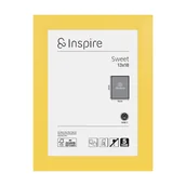 Ramki na zdjęcia - Ramka na zdjęcia Sweet Yellow 13 x 18 cm żółta Inspire - miniaturka - grafika 1