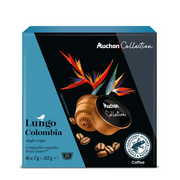 Kawa w kapsułkach i saszetkach - Auchan - Kawa w kapsułach Lungo Colombia - miniaturka - grafika 1