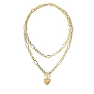 Naszyjniki - Naszyjnik Guess JUBN04 598JW Złoty - miniaturka - grafika 1