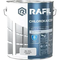 Farby wewnętrzne - Emalia Chlorokauczukowa Szary Jasny RAL7035 10L Rafil - miniaturka - grafika 1