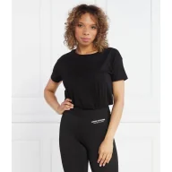 Koszulki i topy damskie - Armani Exchange T-shirt | Regular Fit - miniaturka - grafika 1