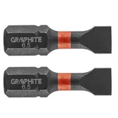 Narzędzia warsztatowe - Topex Grupa sp. z o.o. S.K. Bity udarowe SL6,5x25mm 2szt. 56H511 - miniaturka - grafika 1