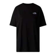 Koszulki sportowe damskie - Koszulka The North Face Simple Dome 0A87NQJK31 - czarna - miniaturka - grafika 1