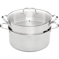 Garnki - Kohersen Garnek do gotowania na parze z powłoką DIAMOND Black Cube 28 cm, 8,3 l  - miniaturka - grafika 1