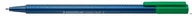 Długopisy - Długopis Triplus Ball F Zielony Staedtler S 437 F-5 - miniaturka - grafika 1