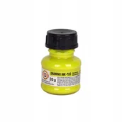 Naboje i atramenty - Kin KOH I NOOR Tusz kreślarski fluorescencyjny żółty 20g - miniaturka - grafika 1