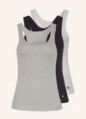 Koszulki i topy damskie - Calvin Klein Top, 3 Szt. 100% Cotton schwarz - miniaturka - grafika 1