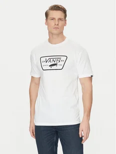 Vans T-Shirt Full Patch VN000QN8YB21 Biały Classic Fit - Koszulki męskie - miniaturka - grafika 1