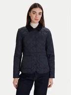 Kurtki damskie - Barbour Kurtka przejściowa Deveron Quilted LQU1012NY71 Granatowy Regular Fit - miniaturka - grafika 1