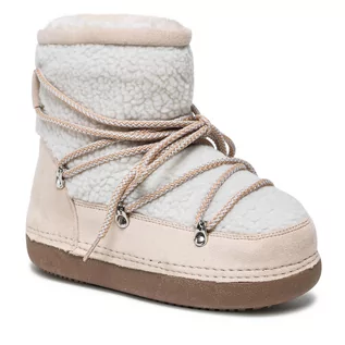 Śniegowce damskie - Buty DEEZEE - WS19002-03 Beige - DeeZee - grafika 1