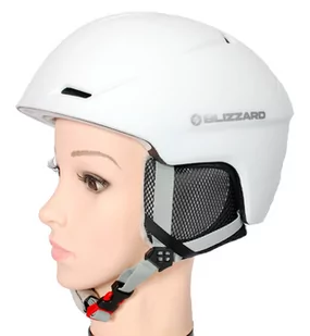Damski kask narciarski Blizzard Viva Spider White matt 56-59 - Kaski narciarskie - miniaturka - grafika 3