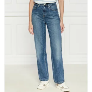 Tommy Hilfiger Jeansy | Relaxed fit - Spodnie damskie - miniaturka - grafika 1